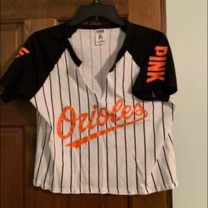 Orioles PINK Crop